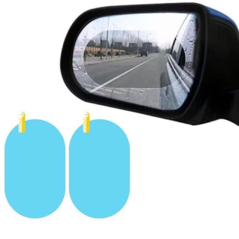 Antifog stiker kaca mobil anti air embun antigores sticker pelindung spion mirror bebas debu