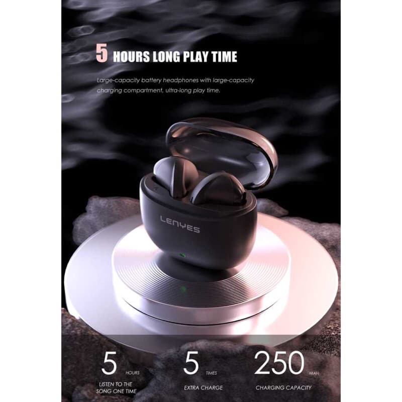 Lenyes AIR 99 Wireless Headset Bluetooth 5.3 Smart Touch Earphone Hifi Stereo Earbuds