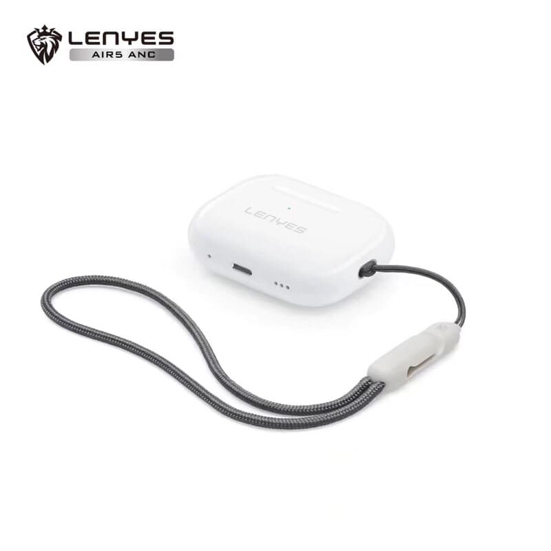 LENYES AIR 5 ANC TWS Wireless Earbuds Bluetooth 5.3 Smart Touch Hifi Stereo Earphone