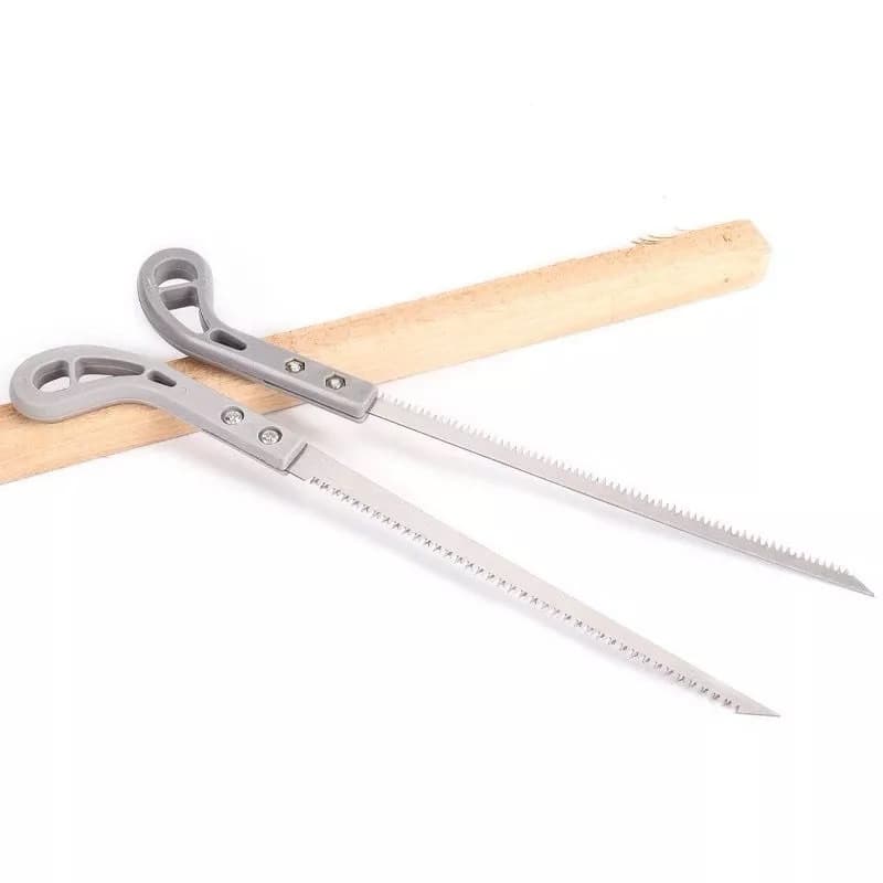 Gergaji Tangan Sederhana SK-5 Gergaji Kayu Gagang Tajam Manual Woodworking Hand Sawn Serbaguna
