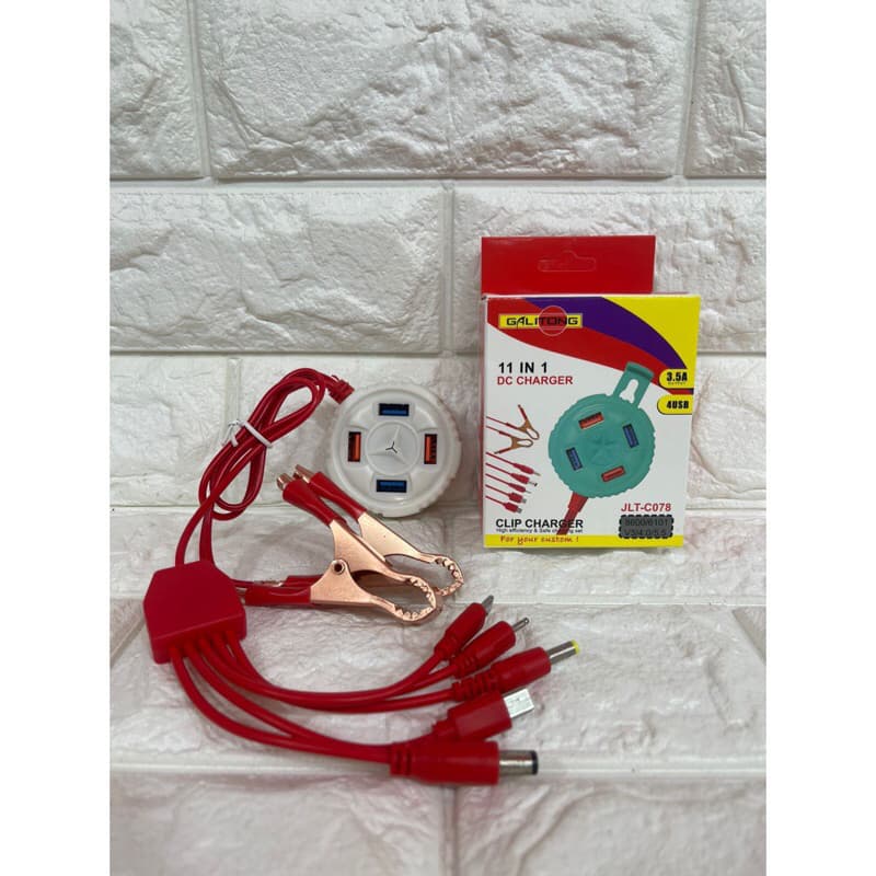 Charger Aki/Motor / TC Aki Galitong 11in1 Jlt-C078