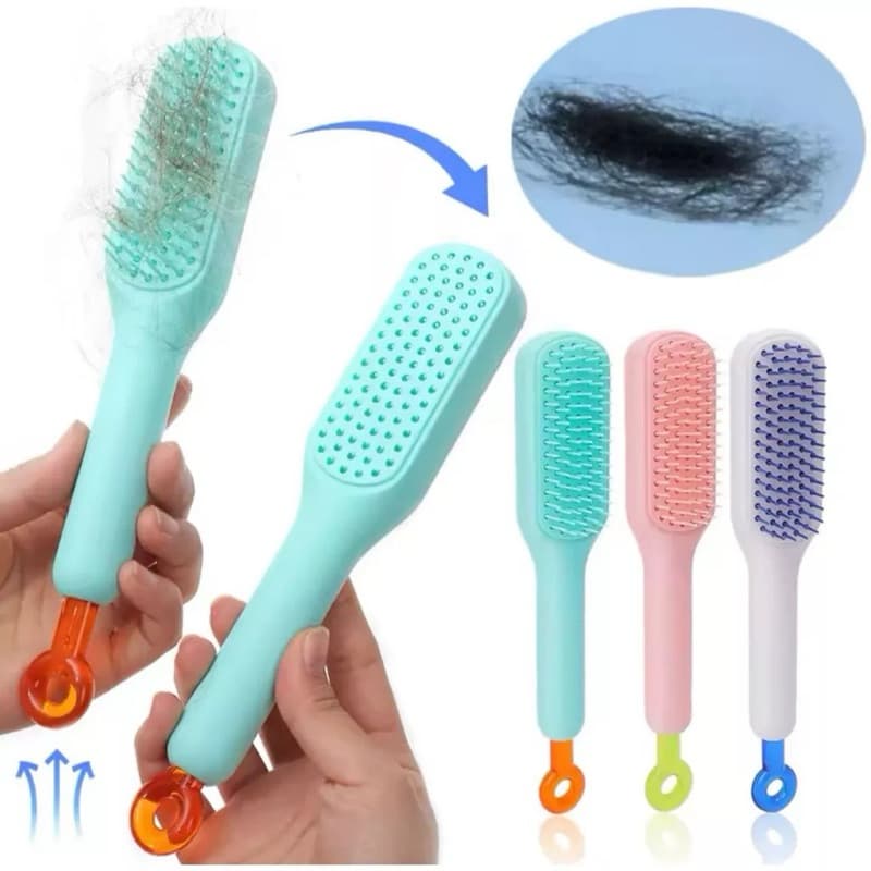 Sisir Rambut Anti Kusut Magic Comb Sisir Rambut Halus Teleskopik Anti Rontok
