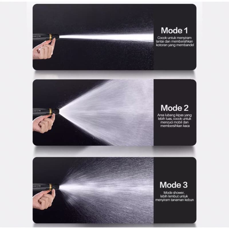 Kepala Semprotan Air Alat Spray Taman Steam Motor Mobil Serbaguna Kepala Semprotan Bahan Kuningan