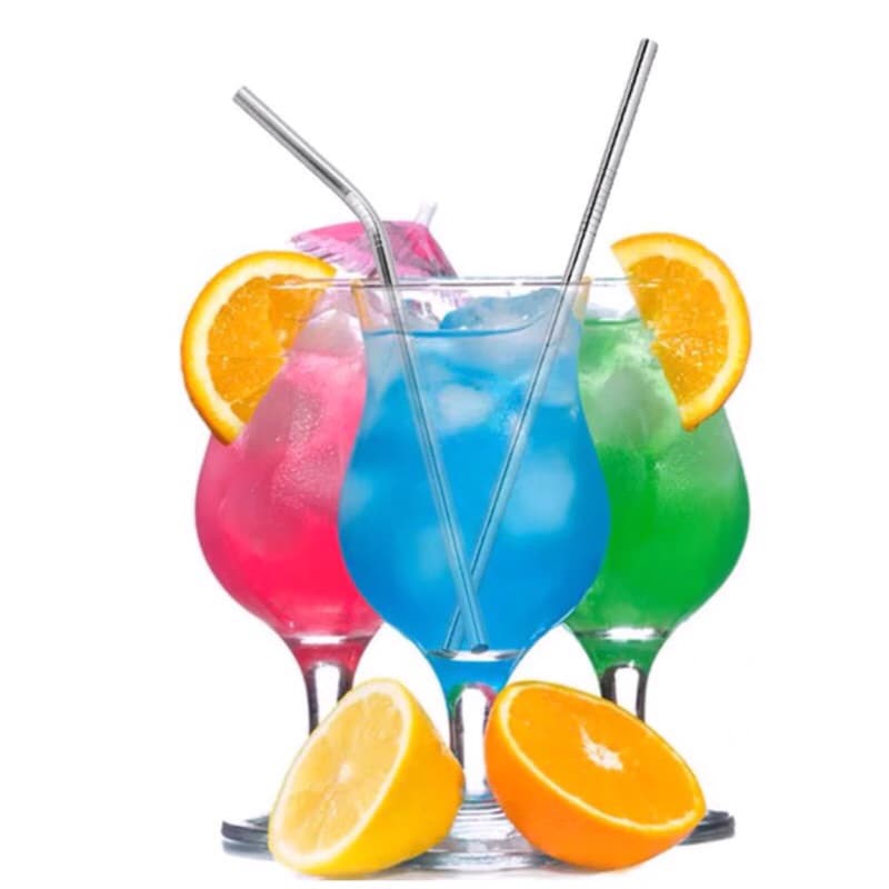 Sedotan Stainless Steel Sedotan Ramah Lingkungan Eco Friendly Straw Reuseable