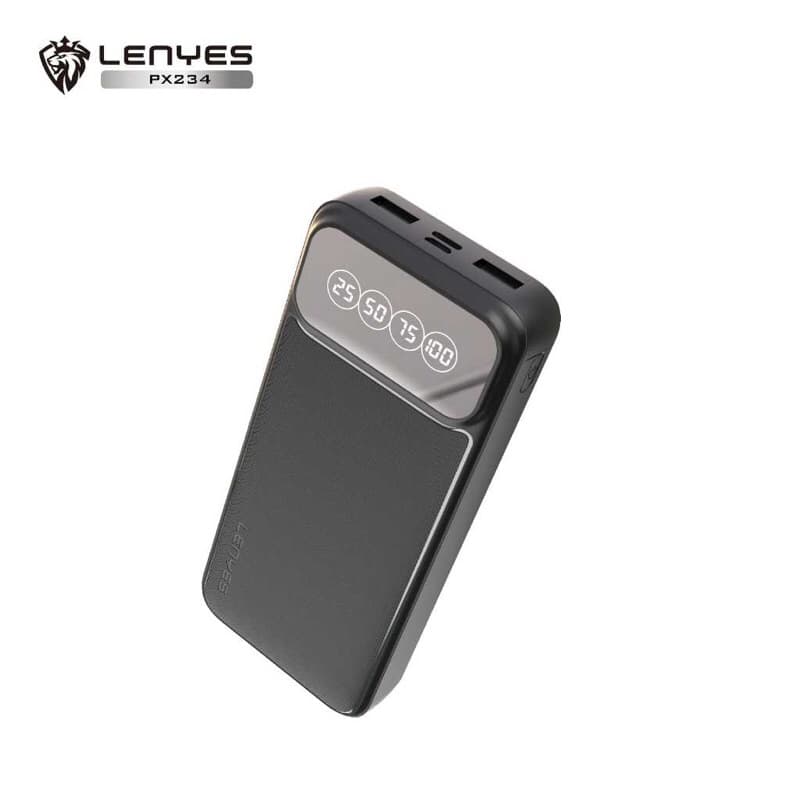 LENYES PX234D Powerbank 20000mAh PD20W + QC3.0 Fast Charging Digital Display Indicator Power Bank