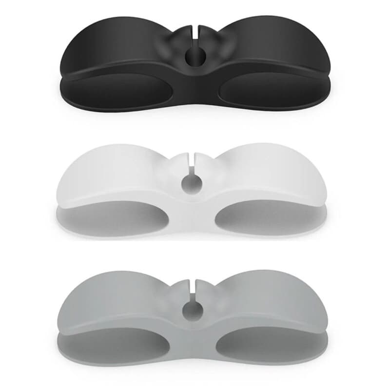 Holder Perapih Kabel Holder Penggulung Pelindung Klip Kabel Organizer