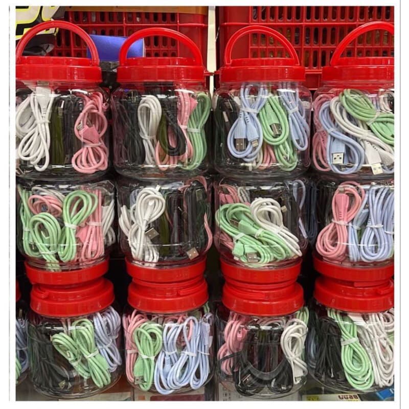 Kabel Data Macaron KB-13 Support Fast Charging KB13