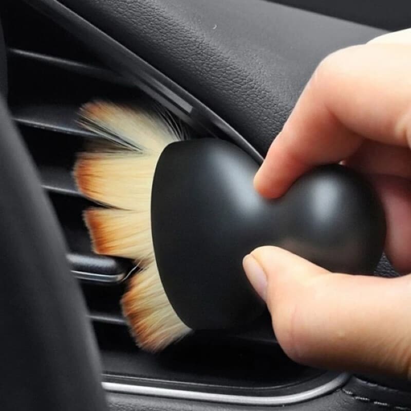 Sikat Pembersih Interior Kuas Detailing Penghilang Debu Interior Dasbord Mobil Remover Gap Brush Car Ruangan Halus Lembut Celah AC