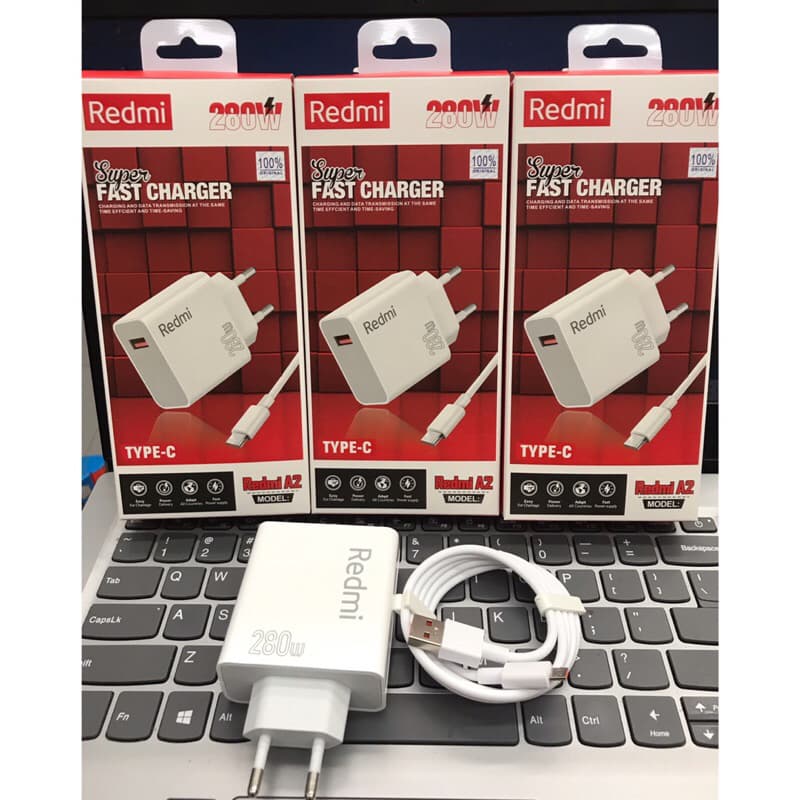 Charger Casan Ori REDMI A2 280W Support FastCharging