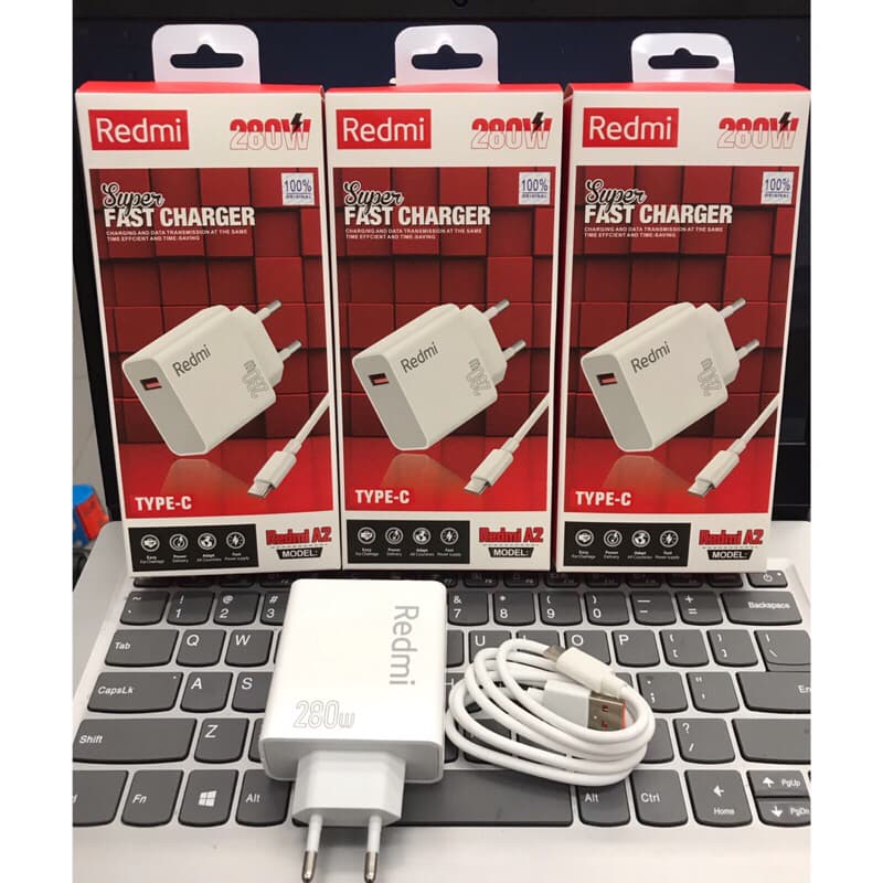 Charger Casan Ori REDMI A2 280W Support FastCharging