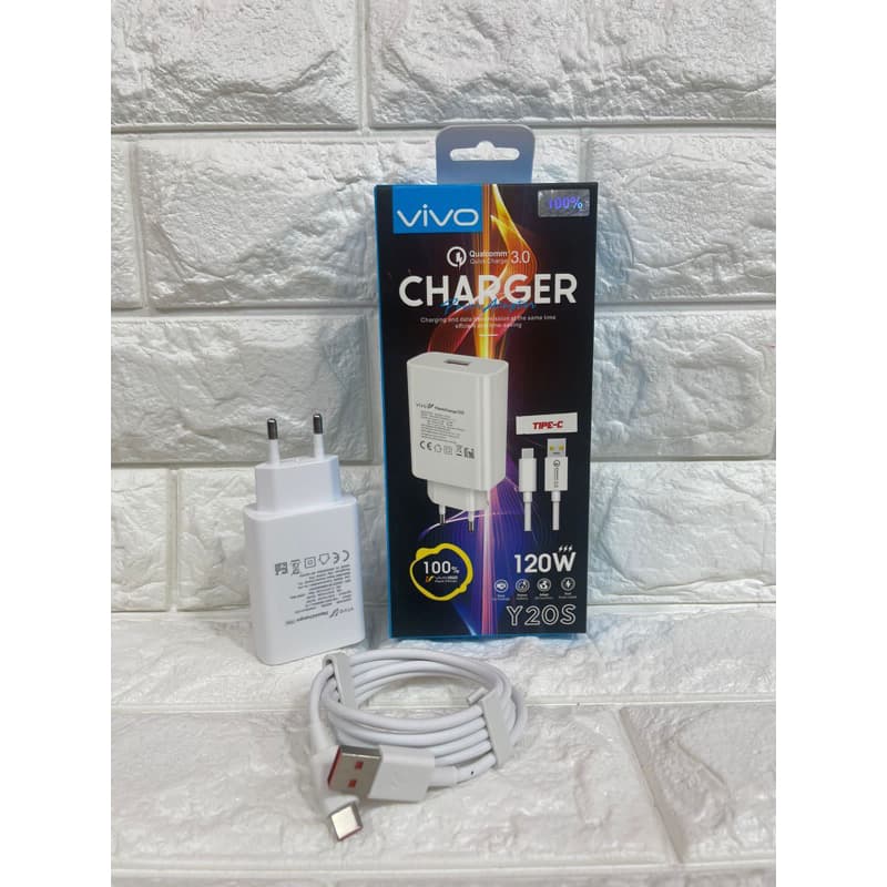 Charger Casan Ori VIVO Y20S 120W Support FastCharging