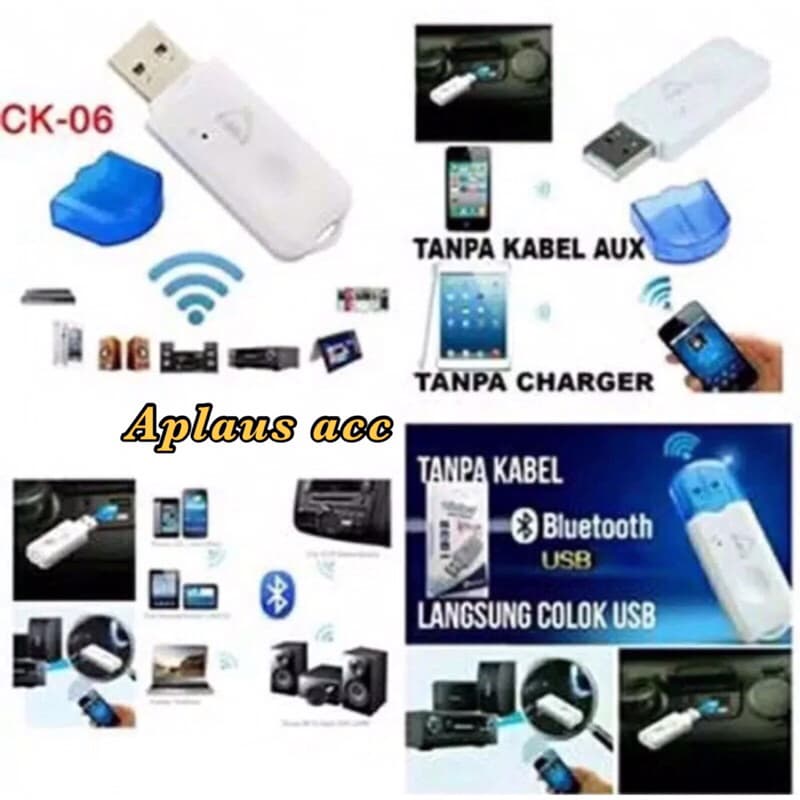Audio Bluetooth Receiver CK-06 / USB Bluetooth Receiver Salon Murah