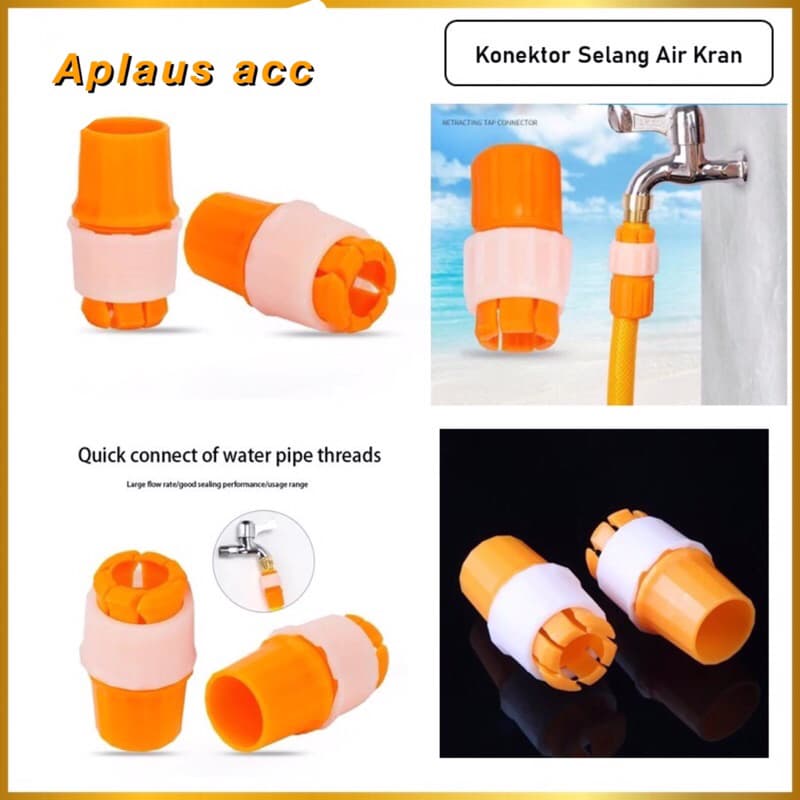 Konektor Selang Kran Air Alat Sambungan Kran Air Flexible Adaptor Kran Air