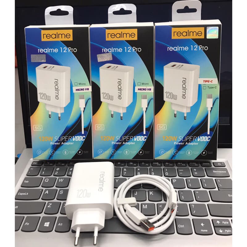 Charger Casan Ori Realme 12 PRO 5G 120W Support FastCharging
