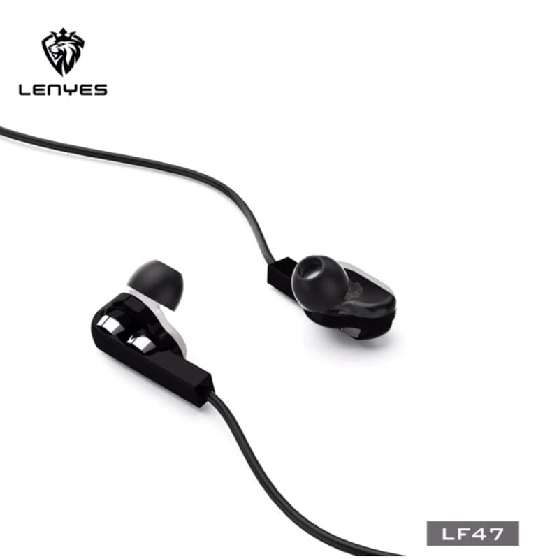 Lenyes LF47 Headset In Ear Hifi Stereo Earphone Extra Bass With Handfree Microphone