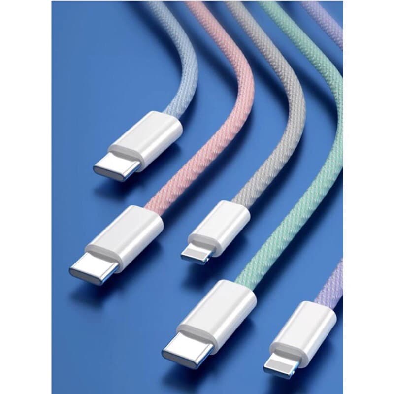 Kabel Data Macaron AK-02 Fast Charging Data Cable Micro USB