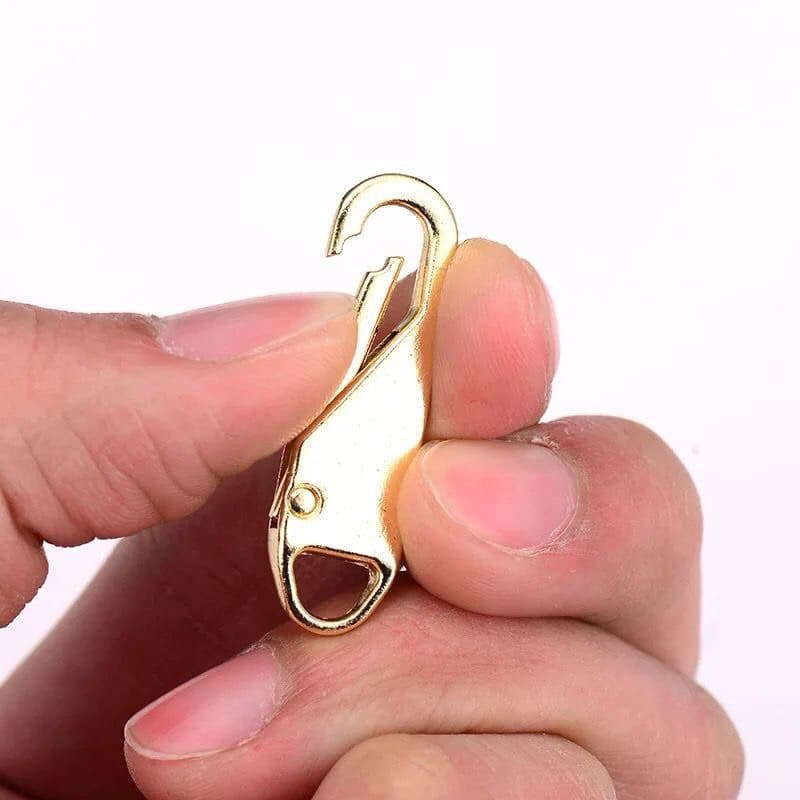 Pengait Resleting Universal Alat Kepala Penarik Resleting Zipper Serbaguna