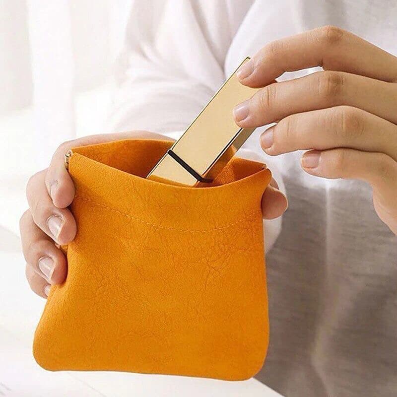 Tas Penyimpanan Lipstick Kosmetik Mini Pouch Tas Mini Portable Serbaguna
