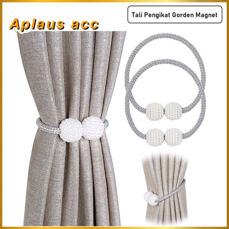 Tali Pengikat Gorden Pengait Tirai Hordeng Curtain Ball Cantik Serbaguna