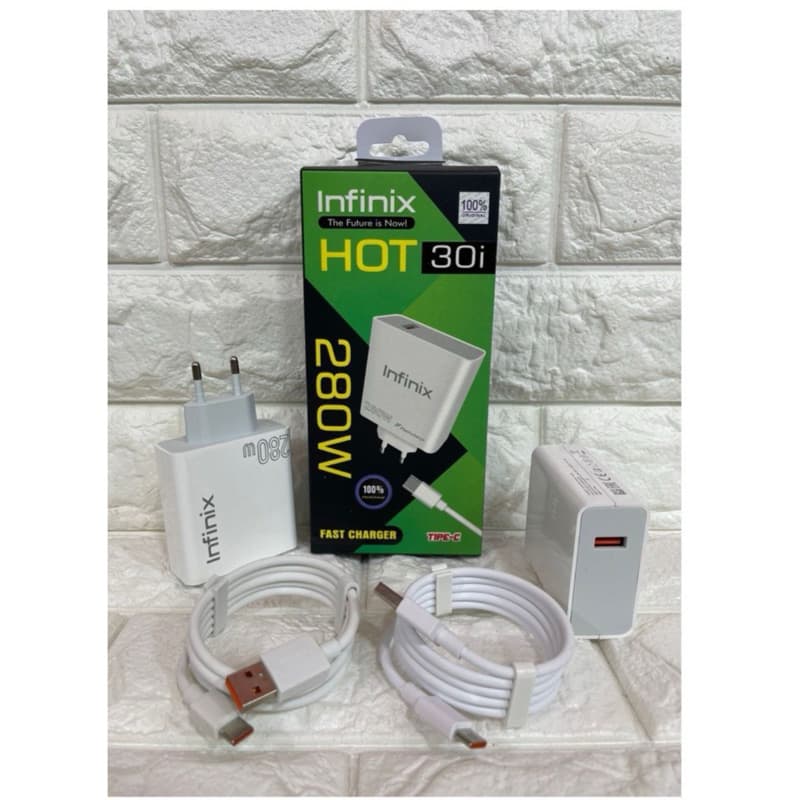 Charger Casan Ori Infinix Hot 30i 280W Type C Support FastCharging