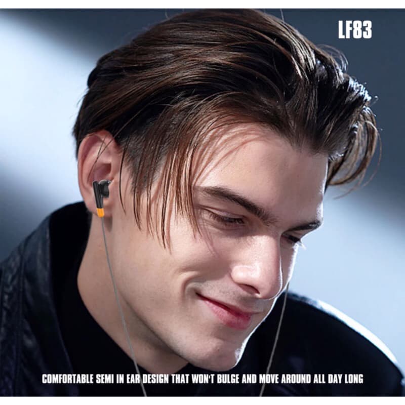 Lenyes LF83 Headset In Ear Hifi Stereo Earphone Extra Bass With Handfree  Microphone