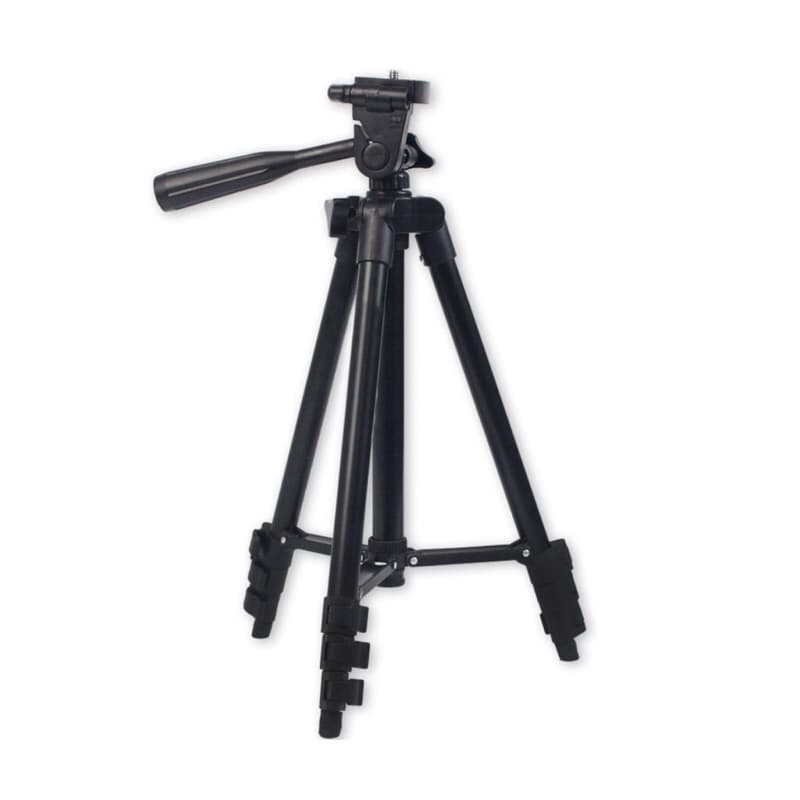 Paket Komplit Live Tripod Black pack + Ringlight 33cm Pack + Remote Bluetooth Selfie Make Up Vlog
