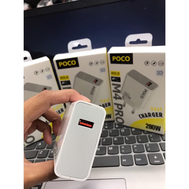 Batok Ori 100% POCO M4 PRO 280W Support FastCharging