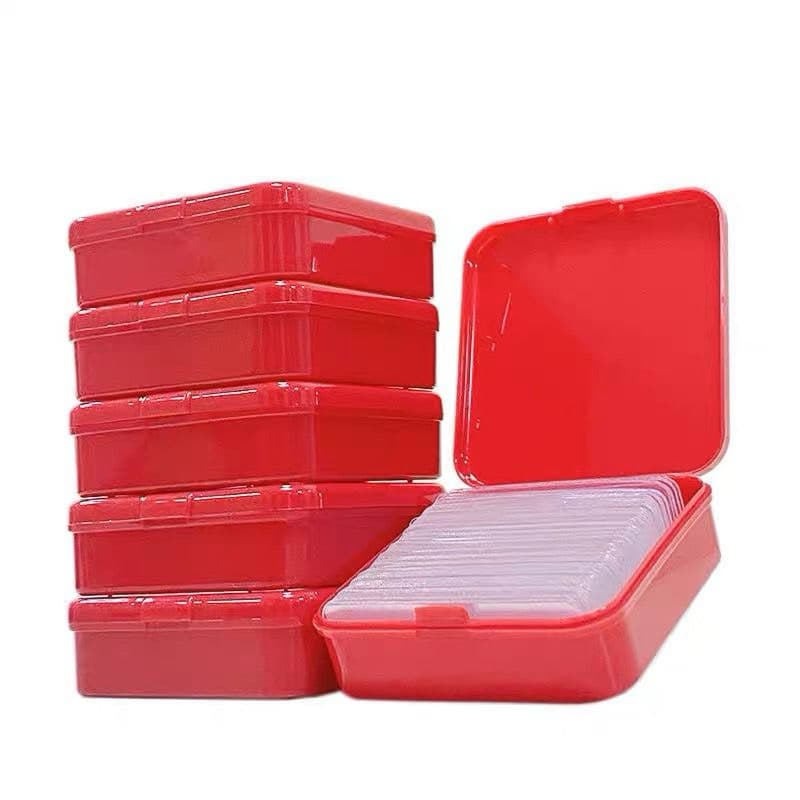 Double Tape isi 60pcs Box Mini Selotip Bening Transparan Ajaib 2 Sisi Serbaguna