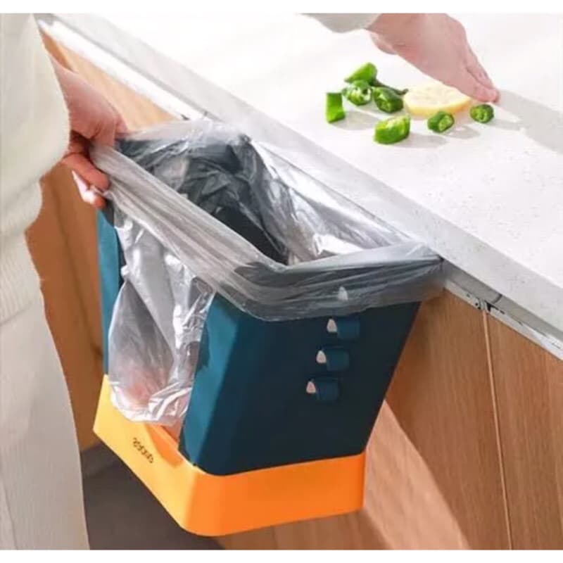 Tempat Sampah Lipat Flexible Tong Sampah Lipat Multifungsi