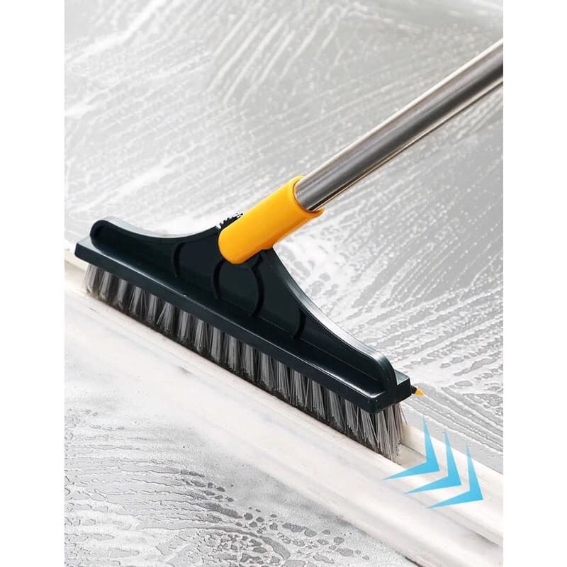 Sikat WC 2in1 Wiper Sikat Pembersih Kamar Mandi Dinding Magic Broom Serbaguna
