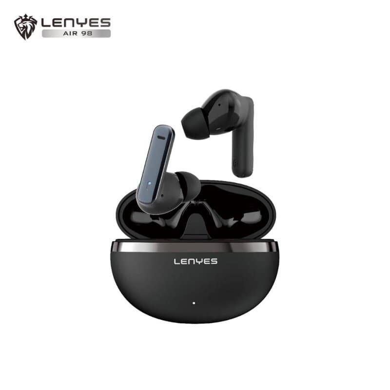 Lenyes Air 98 Wireless Headset Bluetooth 5.3 ANC Smart Touch Earphone Hifi Stereo Earbuds