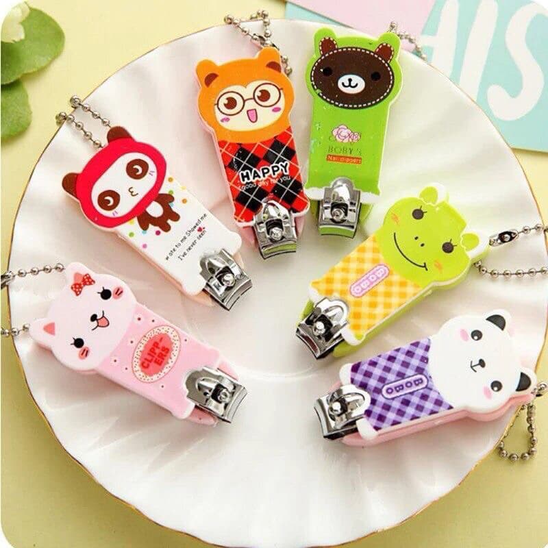 Gunting Kuku Karakter Lucu Manicure Pedicure Gunting Kuku Mini Nail Clipper