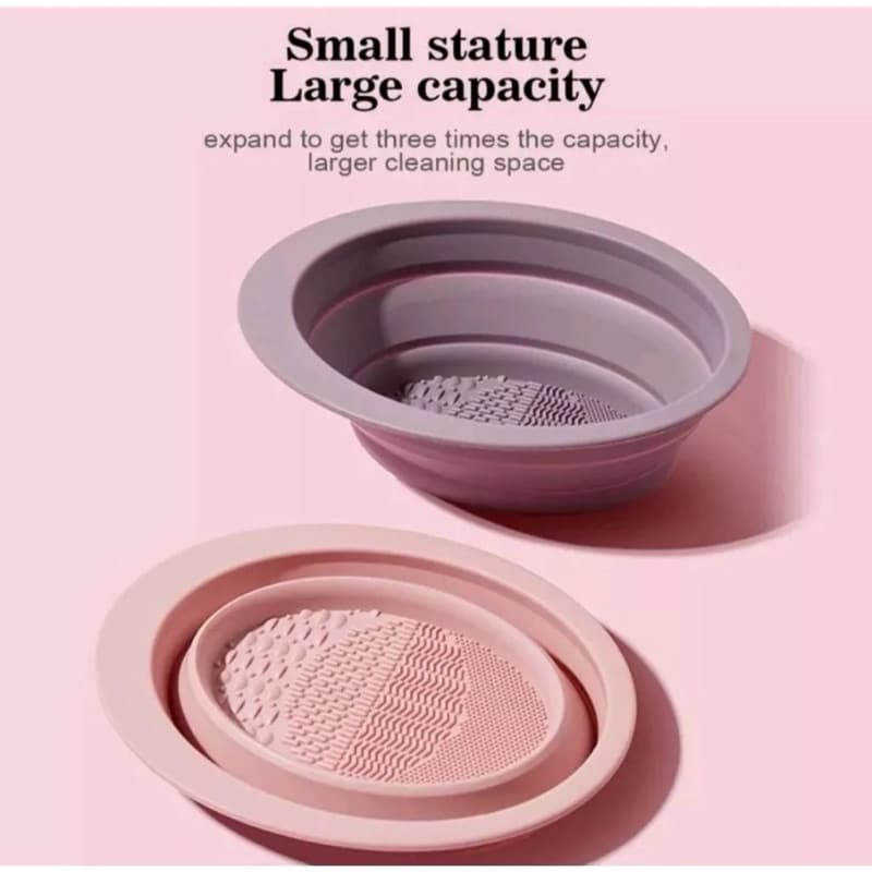 Pembersih Brush Make Up Tempat Pembersih Kuas Make Up Cleaner Cleaning Bowl Brush Tool