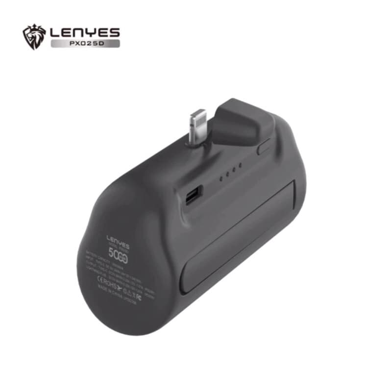 Powerbank Lenyes pX-025D 5000mAh Super Quick Charging (colokan iphone)