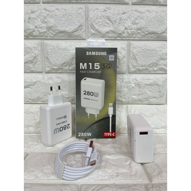 Charger Ori Fast Charging Samsung M15 5G 280W Casan Micro & Type C