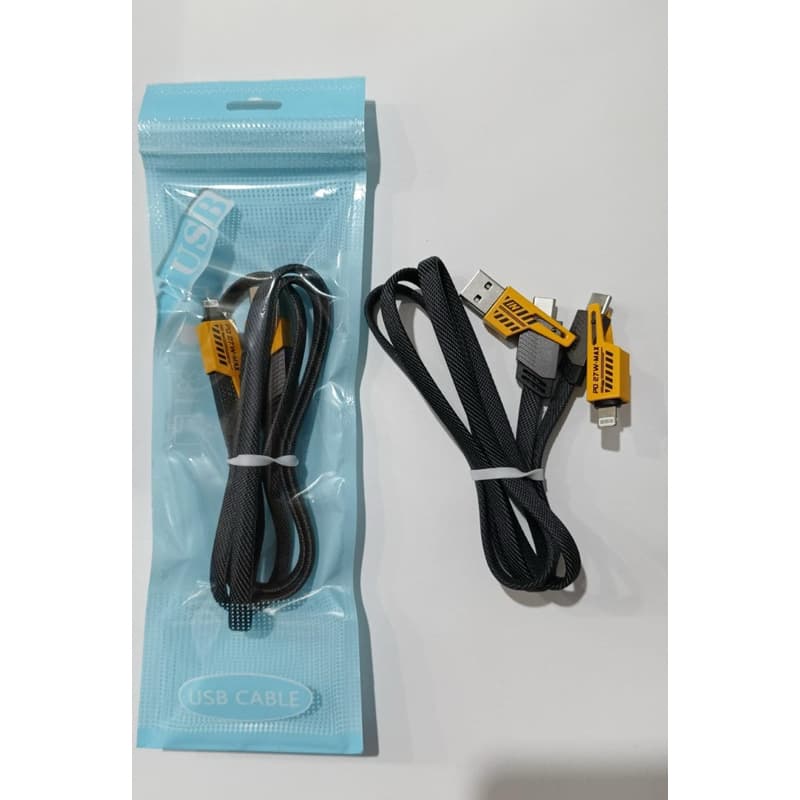 Kabel Data 4 in 1 Jaspan JK06 65W Fast Charging PD TYPE C TO C Kabel Casan 4in1 Type C USB iOS Lightning USB