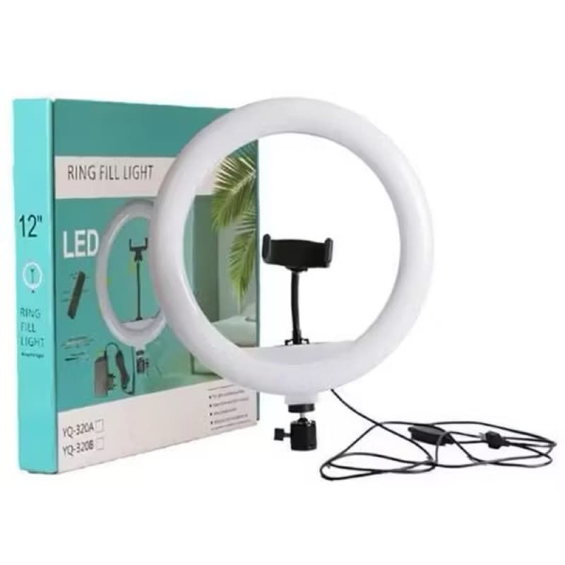 Lampu LED Ringlight selfie 30cm make up / Ringlight Lampu Selfie Studio 30cm Live Streaming