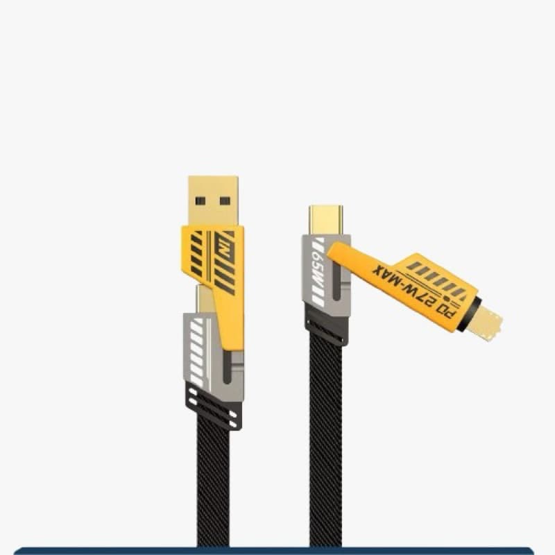 Charger Full Set 4 in 1 Colokan Type C dan Iphone Lightning Fast Charging