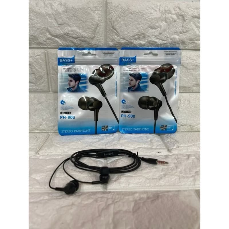 Handsfree Headphone Philips  In-ear PH-900 + Mic Headset Stereo Earphone Sound Quality