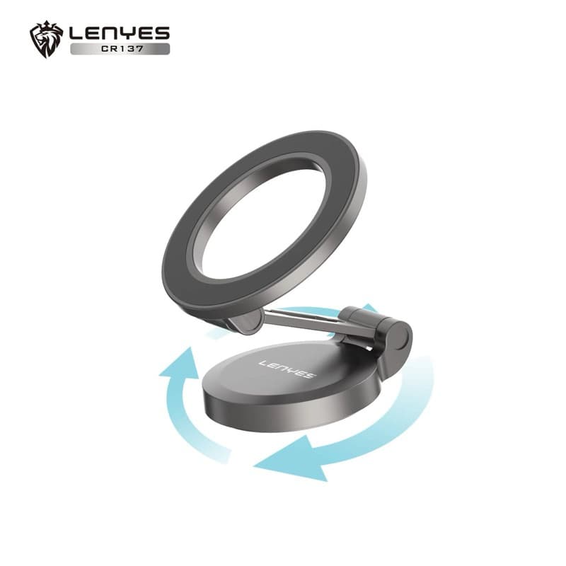 Holder Mobil Magnet LENYES CR-137 Fleksibel 360 Derajat