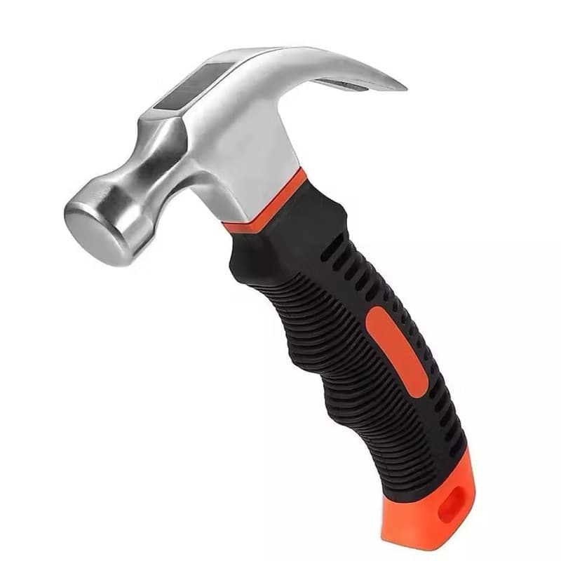 Palu Kambing Mini Gagang Fiber Pixel Tool Palu Perkakas Mini Claw Hammer
