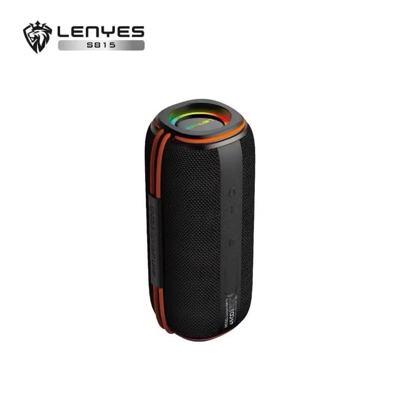 LENYES S815 30W Wireless Speaker Bluetooth 5.3 Portable Hifi Stereo Bass RGB Light Waterproof IPX6 TWS