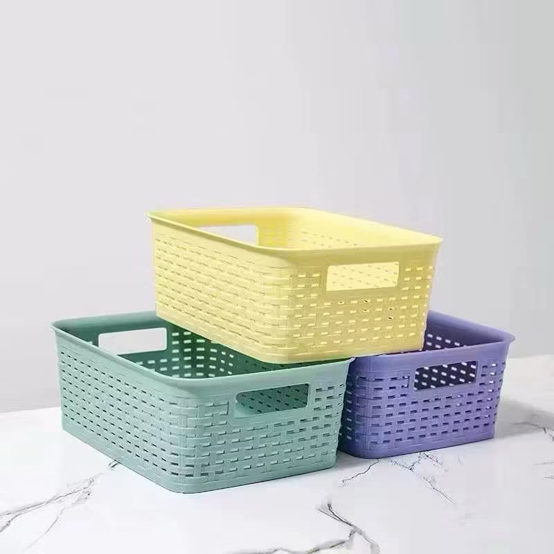 Keranjang Serbaguna Petak Plastik Kotak Tempat Penyimpanan Serbaguna Storage Box Organizer
