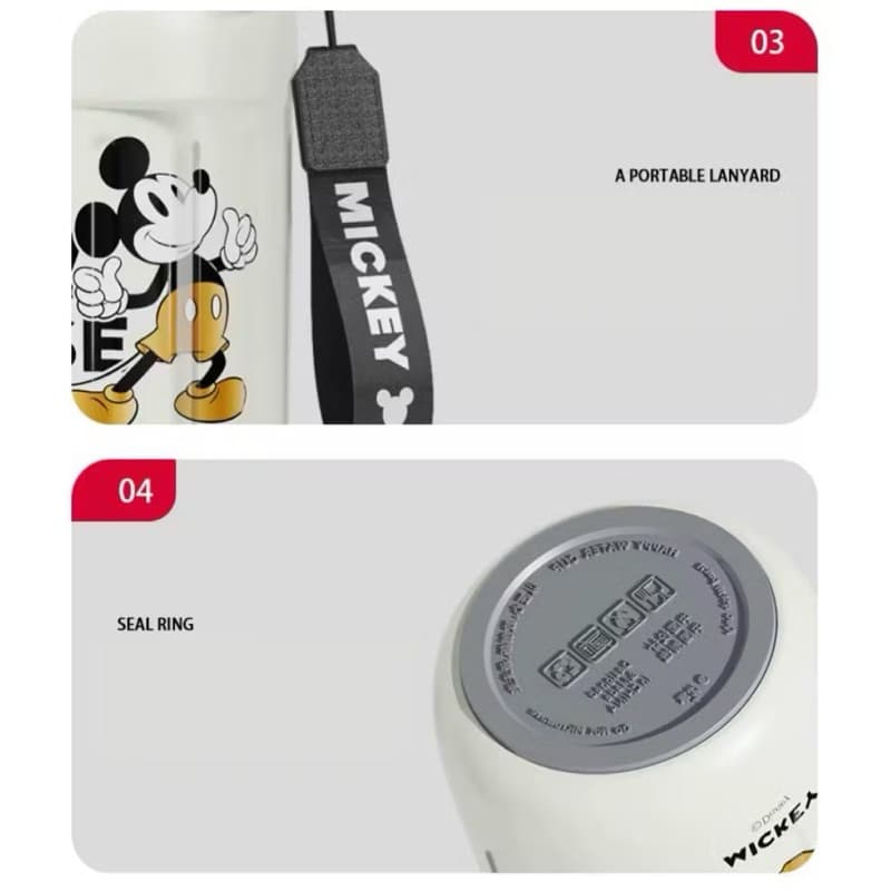 Tumbler Termos Stainless Karakter Kartun BZ-2350 Tumbler Minum Tahan Panas Mug 420ML BPA Free