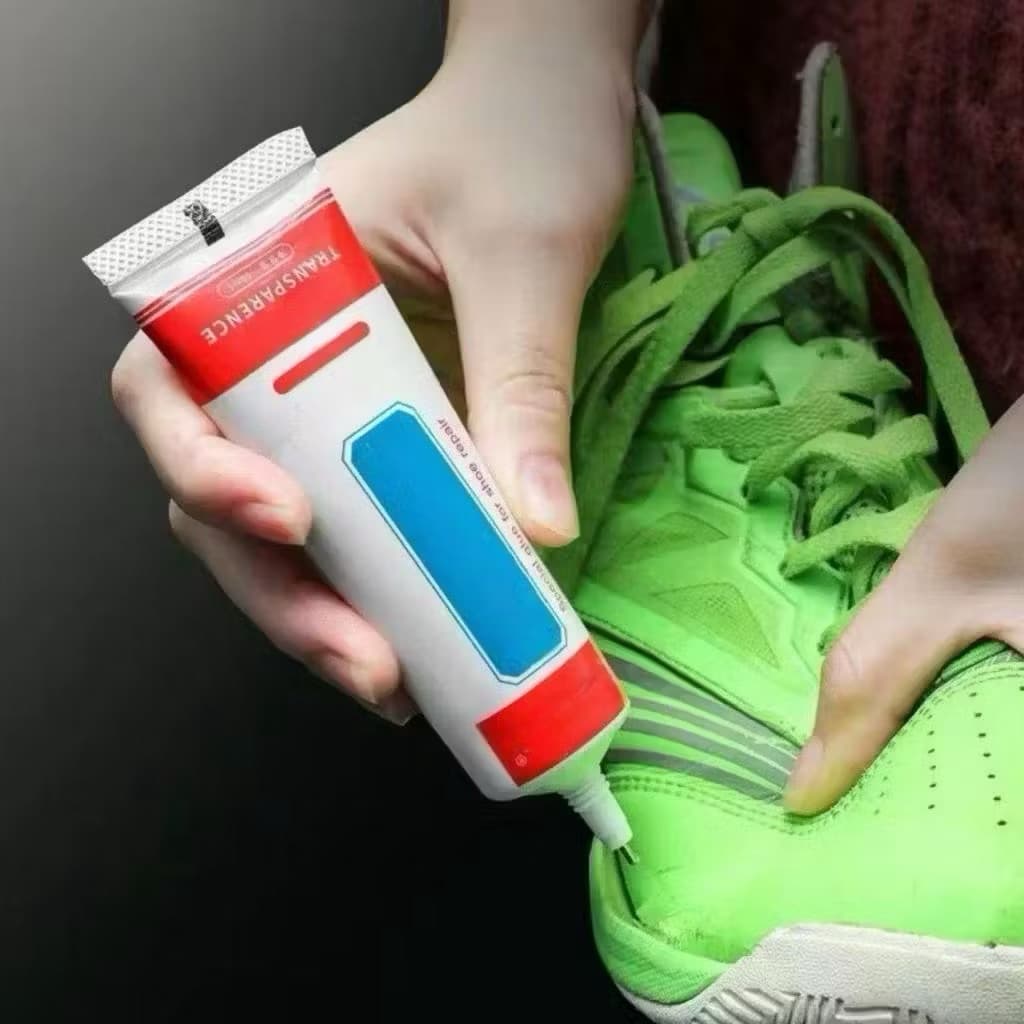 (GROSIRAN) Lem Sepatu 60ml Cairan Super Kuat Lem Perekat Sepatu Penambal Sol Sepatu Transparan