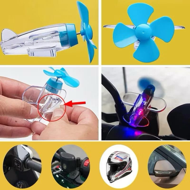Pesawat Lampu LED Ornamen Mobil Lampu  Pesawat Energi Angin Lampu Pesawat Kecil  Dekorasi Motor Mobil