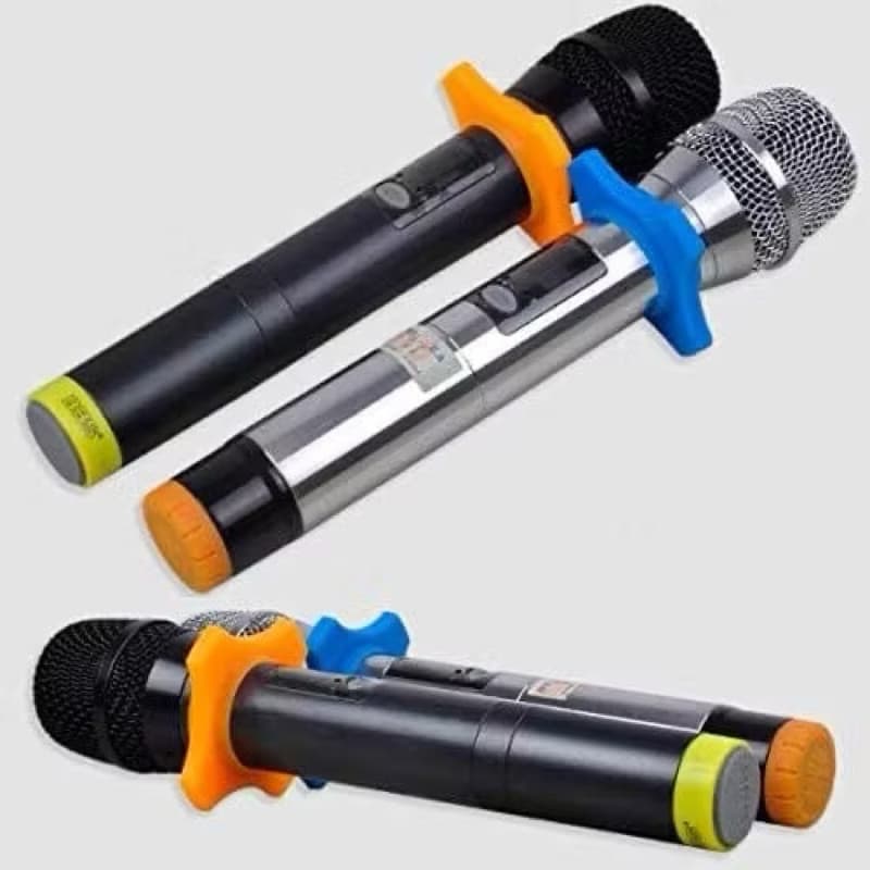 Ring Karet Microphone Silicone Holder Gelang Karet Mic Karaoke Anti Slip