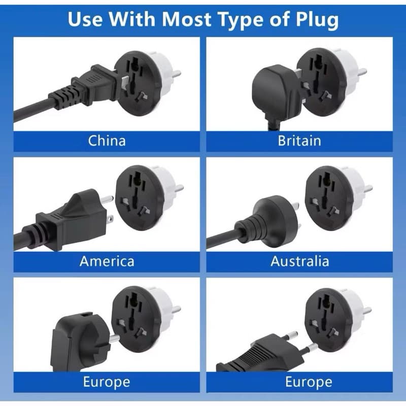 Over Steker Universal Travel Adaptor Sambungan Colokan Listrik Adapter Steker Socket Universal