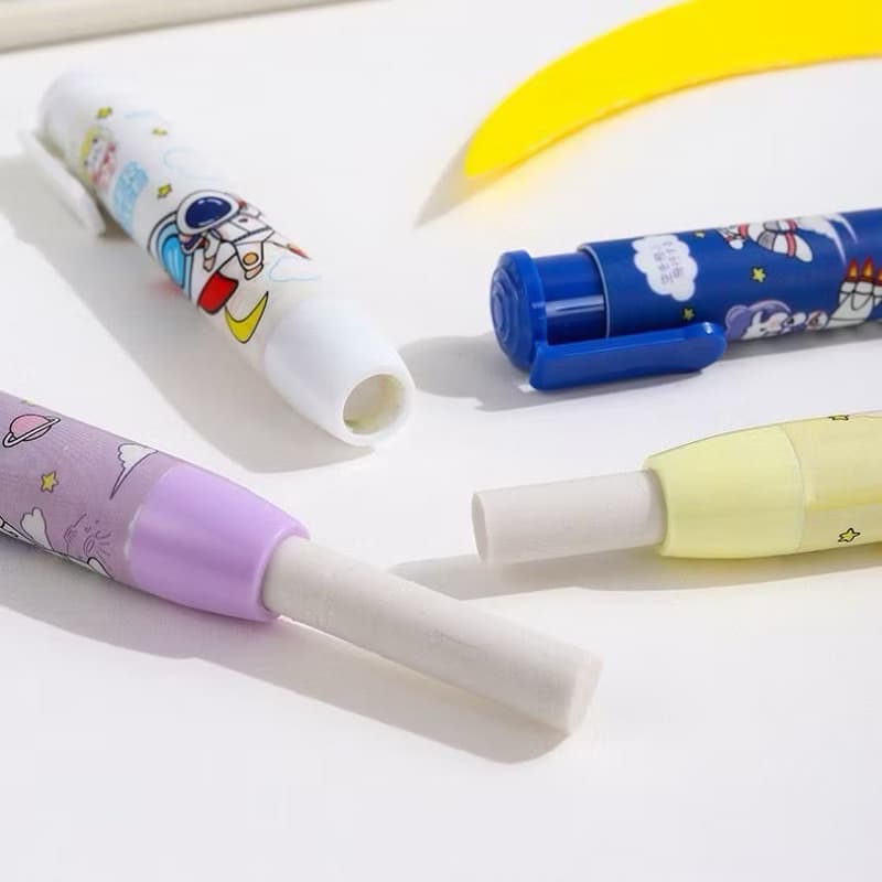 Penghapus Pensil Mekanik Karakter Kartun Lucu Mechanic Eraser Pencil Serbaguna