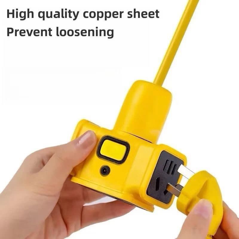 Soket Sambungan Kabel Extension Cord Extra-long Plug-in Strip 5M / 10M / 20M Electric Super Panjang Extra-long Plug-in Strip Electric Vehicle Charging Extension Cord Socket